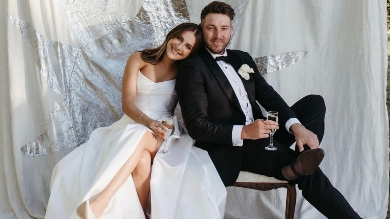 AFL star Dale Thomas marries Natasha Bongiorno