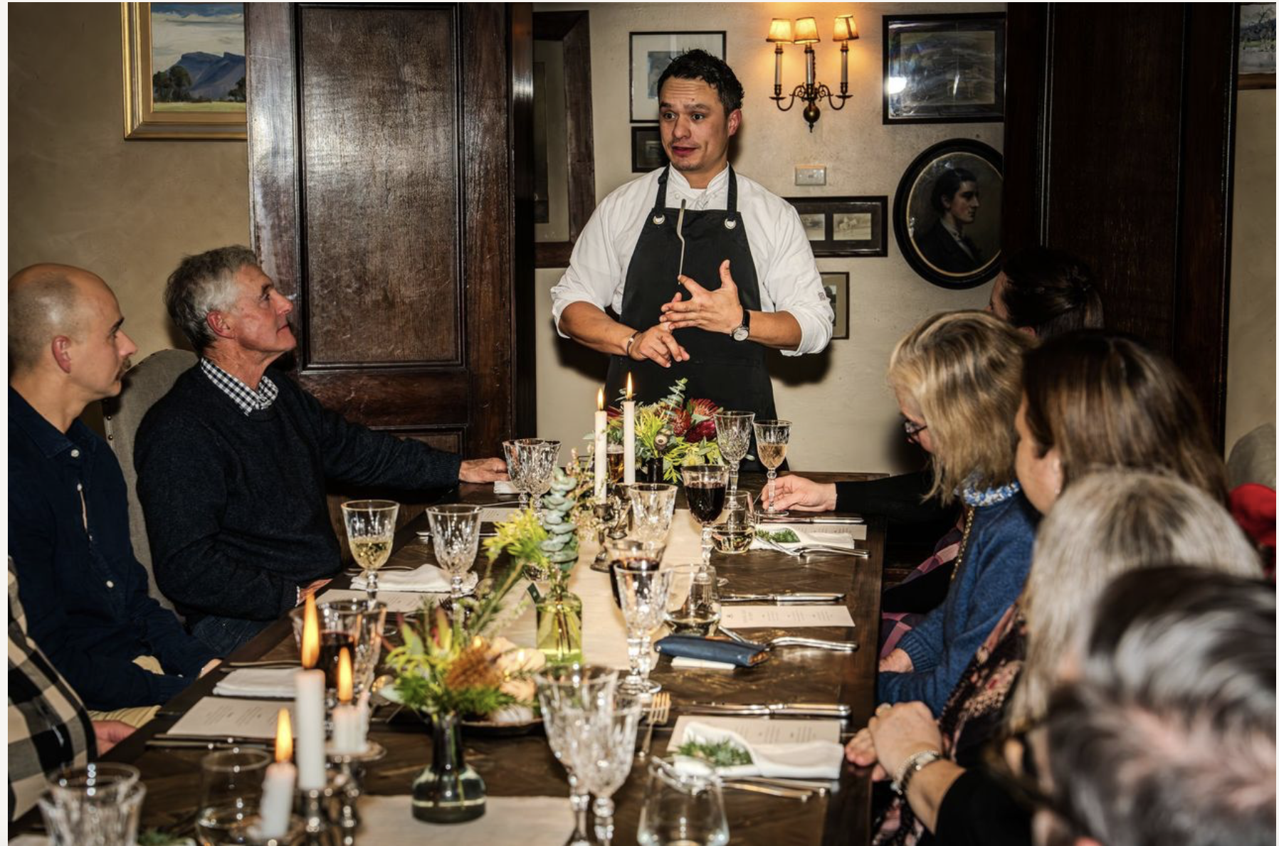 The Mount William Station Dining Experience is shortlisted for the 2025 Luxury Travel Gold List Awards